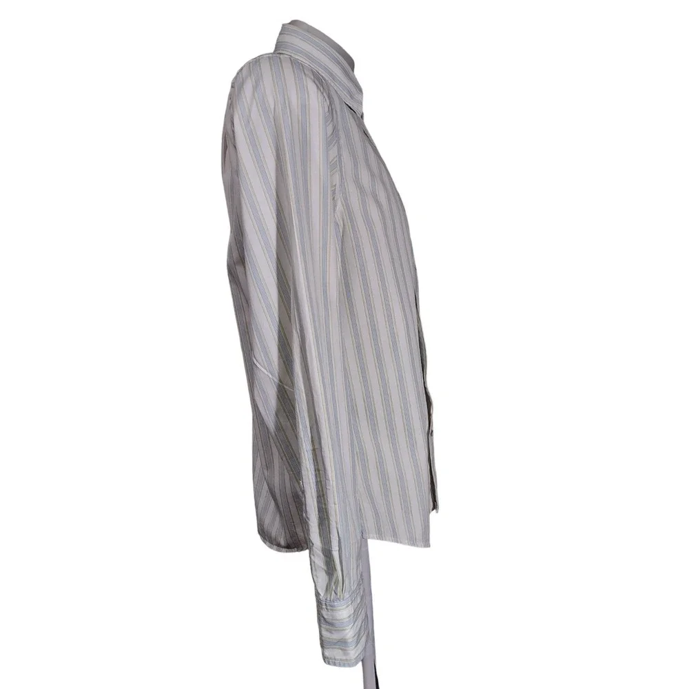 Abercrombie & Fitch Dress Shirt Mens XLarge Muscle Striped Button Up Long Sleeve
